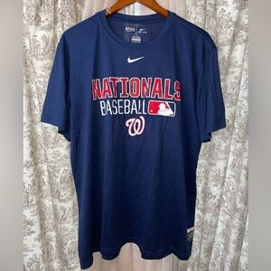 Men’s NIKE dri-fit  Washington Nationals Baseball Tee